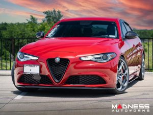 Alfa Romeo Giulia Side Skirts - Carbon Fiber - Lusso Alfa Romeo Giulia Side Skirts - Carbon Fiber - Lusso